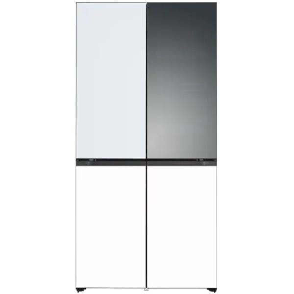 오브제 컬렉션 노크온 4도어 냉장고 604L 크림스카이 크림화이트